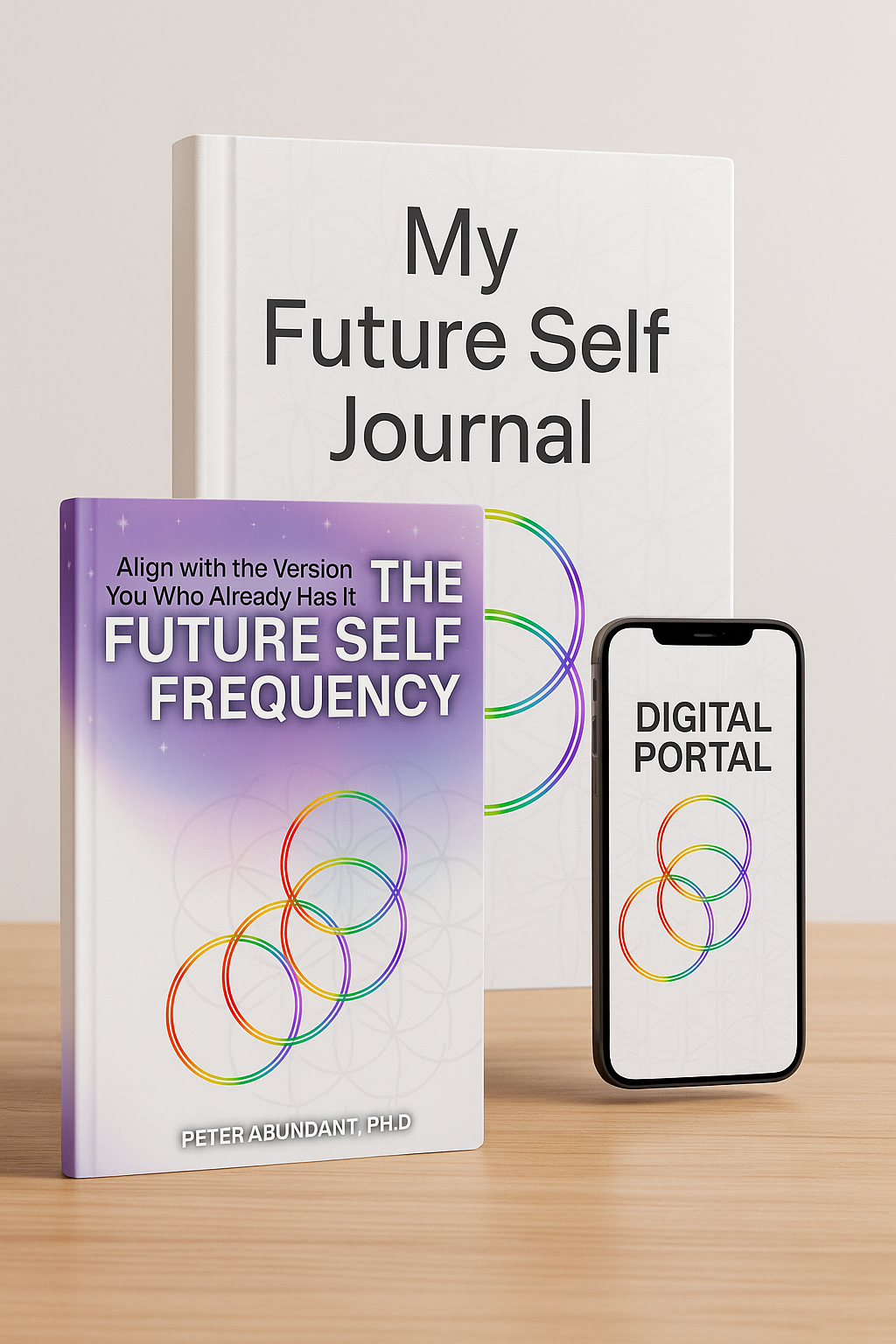 The Future Self Frequency Bundle — Paperback Book & Journal + Instant Digital Alignment Portal